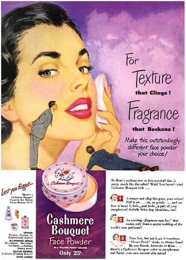 1950 Cashmere Bouquet Face Powder