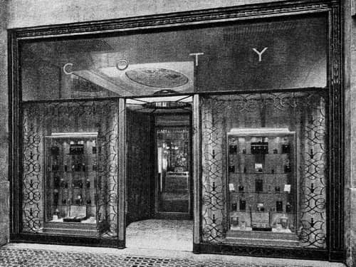 1934 Coty Showroom at 2 Bond Street London
