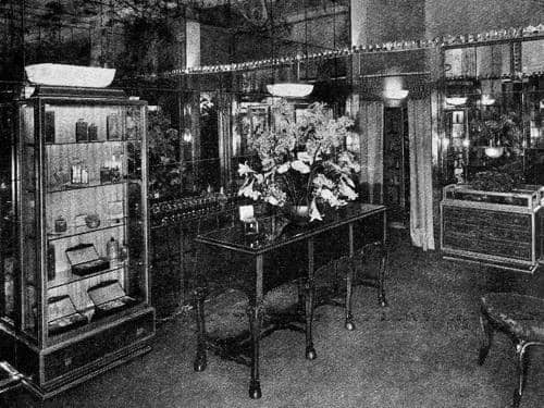 1934 Interior of the new Coty Showroom