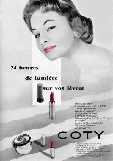 1956 Coty Indelible