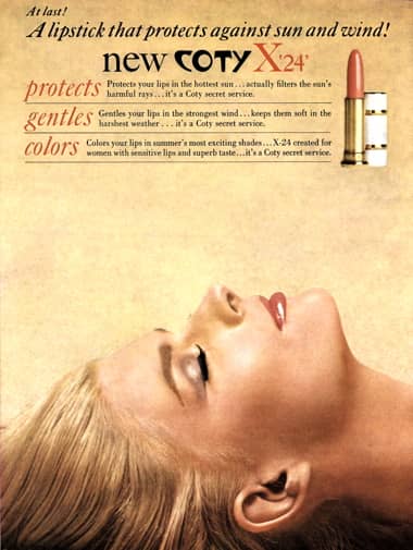 1962 Coty X24 Lipstick