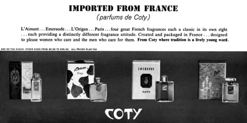 1963 Parfum de Coty