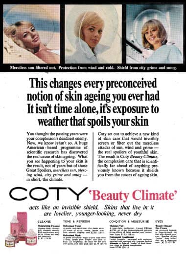 1966 Coty Beauty Climate