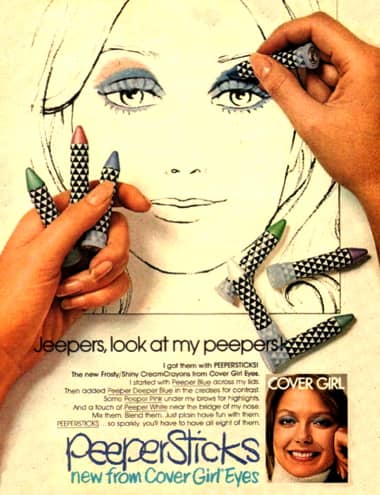 1974 Cover Girl PeeperSticks