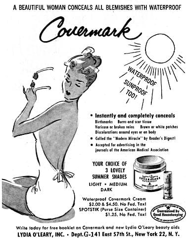 1950 Waterproof Covermark Cream and Spotstick