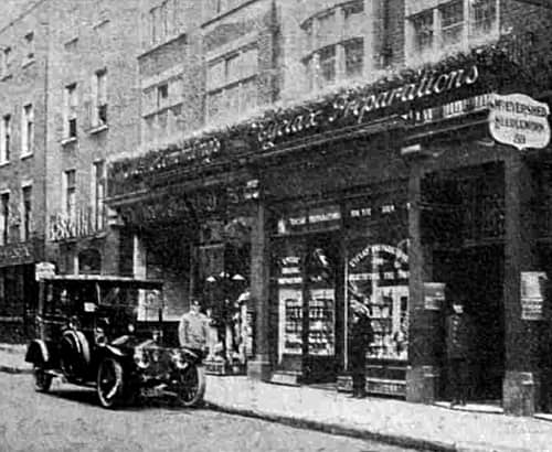 1913 Cyclax at 58 South Molton Street