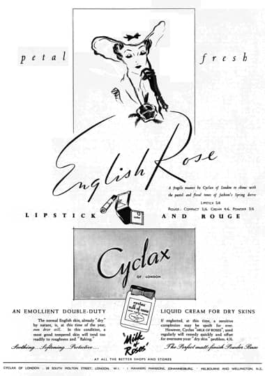 1940 Cyclax English Rose