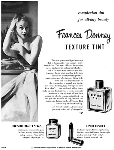 1951 Frances Denney Texture Tint