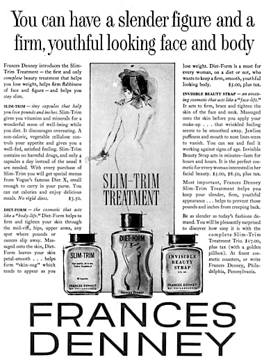 1954 Frances Denney Slim-Trim Treatment