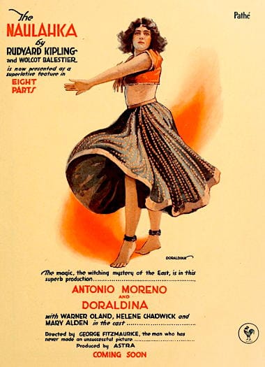 1918 Bill poster for Naulahka