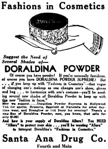 1931 Doraldina Powder