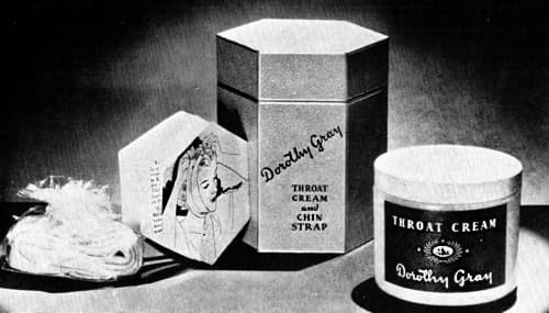 1936 Dorothy Gray Throat Cream