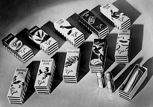 1947 Gala Lipsticks in individual cartons
