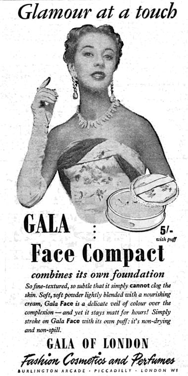 1953 Gala Face Compact