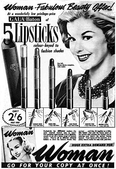 1960 Gala Lipstick Baton