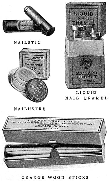 1919 Richard Hudnut manicure equipment