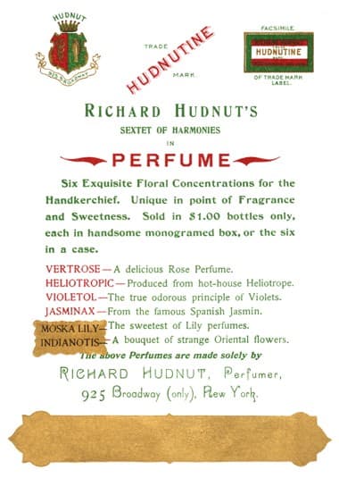 Richard Hudnut Trade Card
