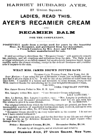 Recamier Cream