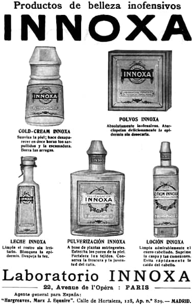 1920 Innoxa products