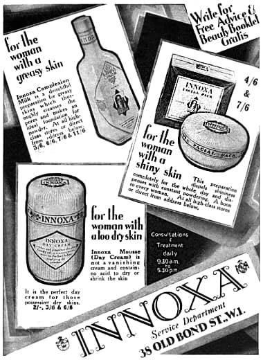 1929 Innoxa cComplexion Milk, Mousse and Facial Pack