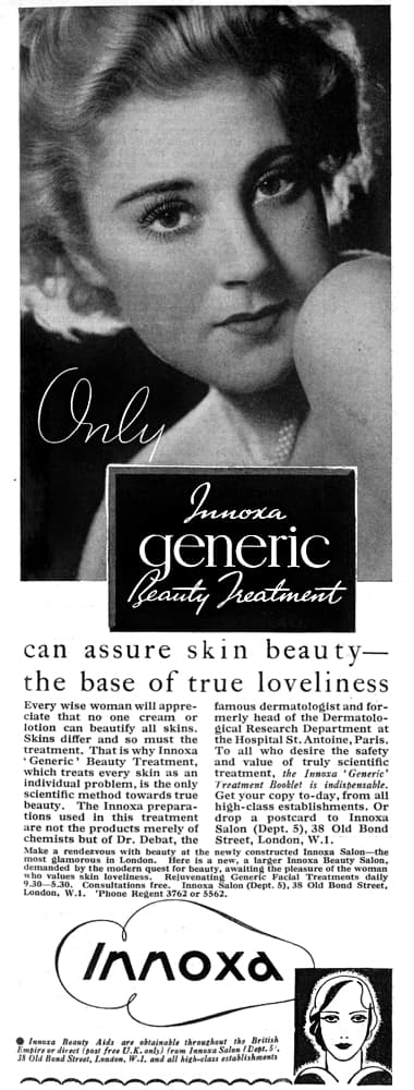 936 Innoxa Generic salon treatments
