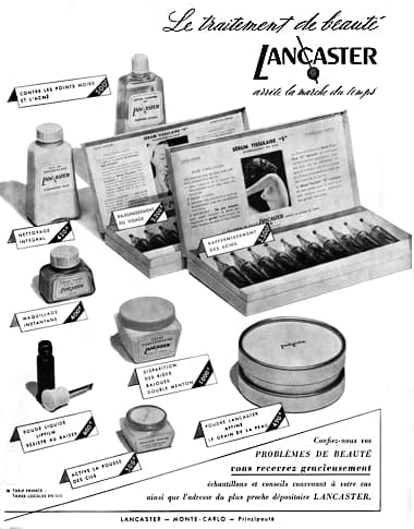 1953 Lancaster beauty treatments