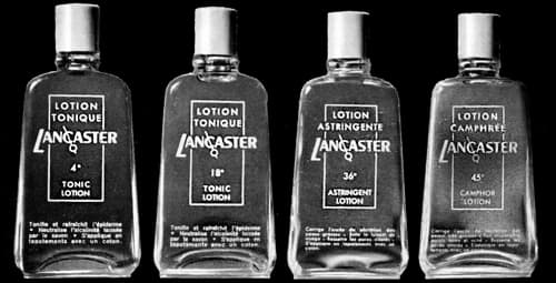 1958 Lancaster Lotions and Astringents