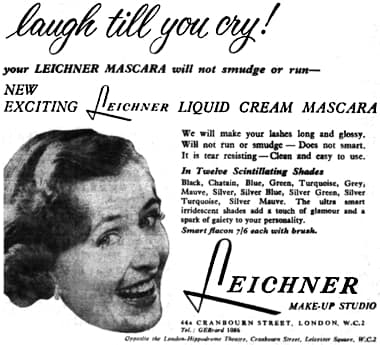 1956 Leichner Cream Mascara