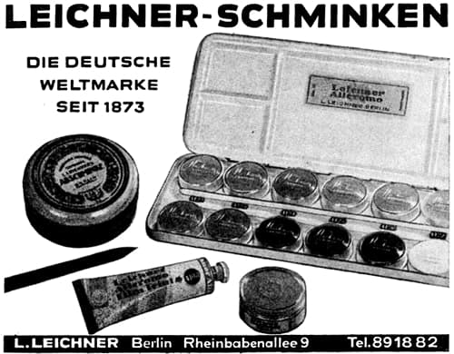 1956 Leichner-Sminken