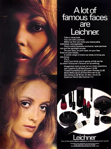 1973 Leichner cosmetics
