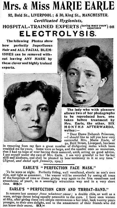 1905 Mrs and Miss Marie Earle