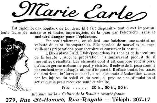 1909 Marie Earle