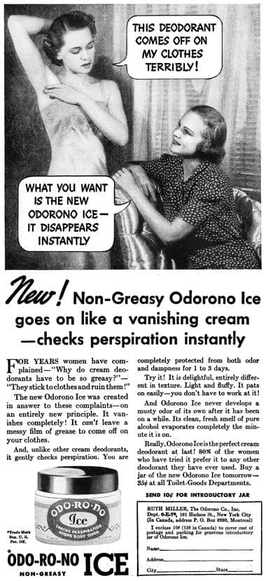 1937 Odorono Ice