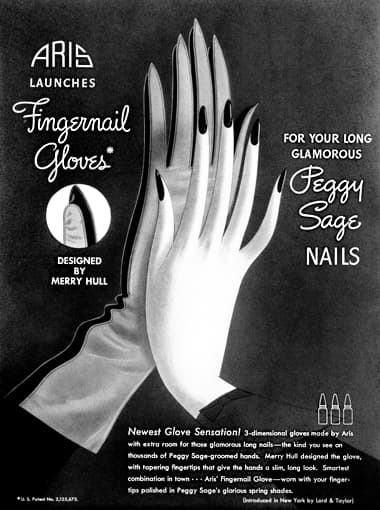 Peggy Sage Crystal Nail Art - Thin Nail Art Brush, black