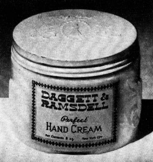 1944 Daggett and Ramsdell Perfect Hand Cream