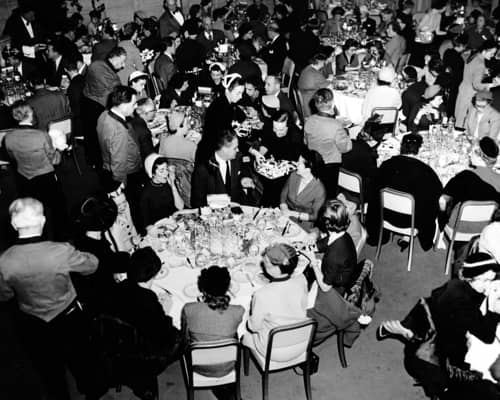 1953 Luncheon promoting the Ann Delafield Golden Beauty Beauty Line