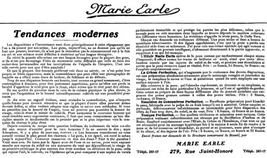 1910 Marie Earle