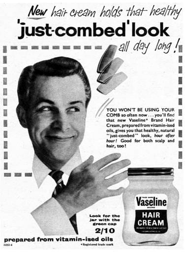 1956 Vaseline Hair Cream