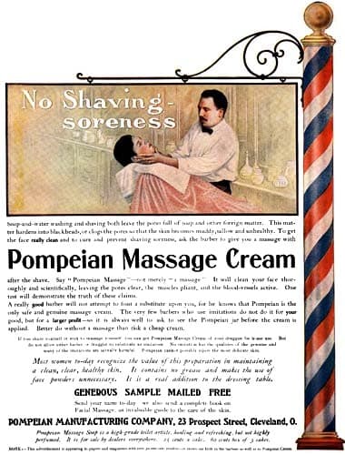 1907 Pompeian Massage Cream