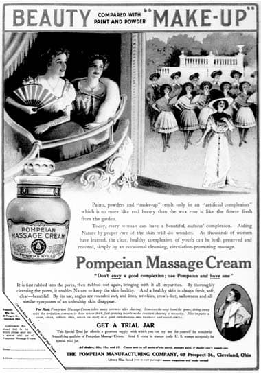 1909 Pompeian Massage Cream