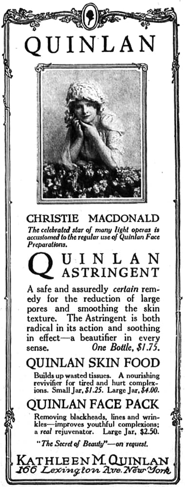 1918 Quinlan Astringent