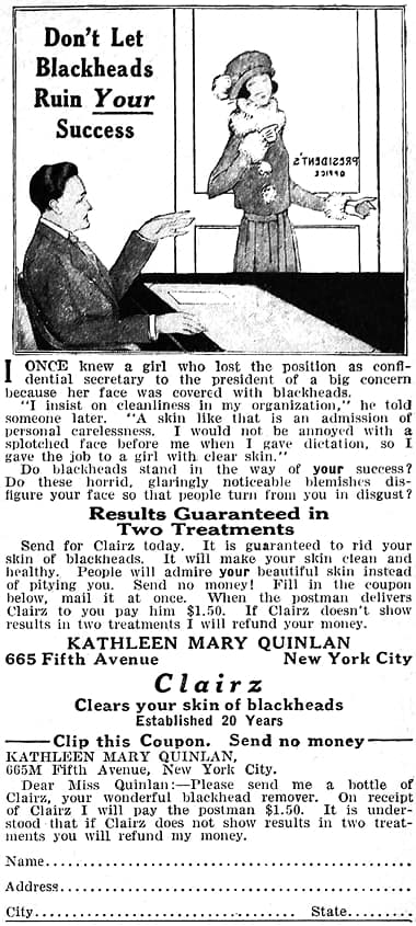 1922 Kathleen Mary Quinlan Clairz