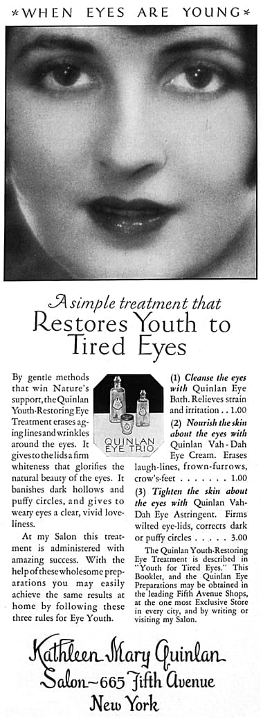 1926 Quinlan Eye Trio