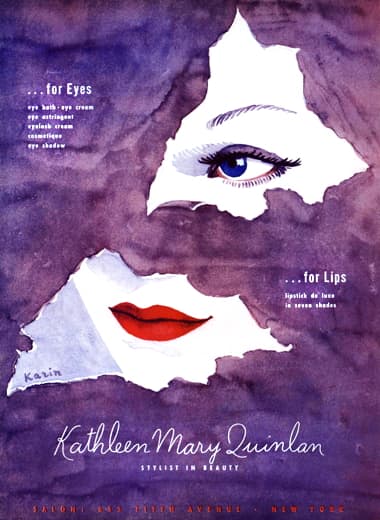1944 Kathleen Mary Quinlan for Eyes and Lips