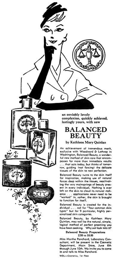 1955 Kathleen Mary Quinlan Balanced Beauty