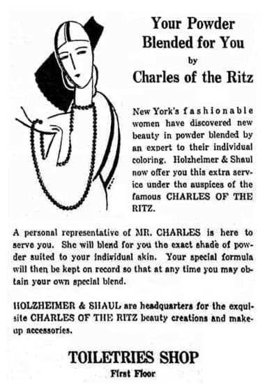 1930 Charles of the Ritz