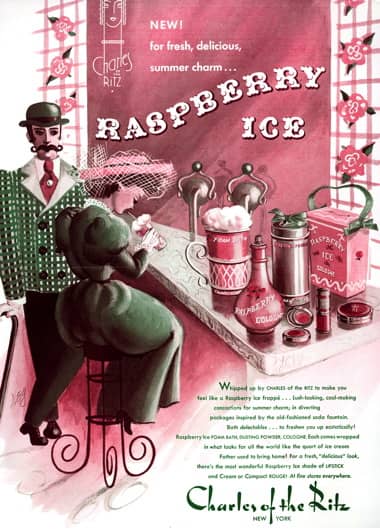 1941 Charles of the Ritz Raspberry Ice