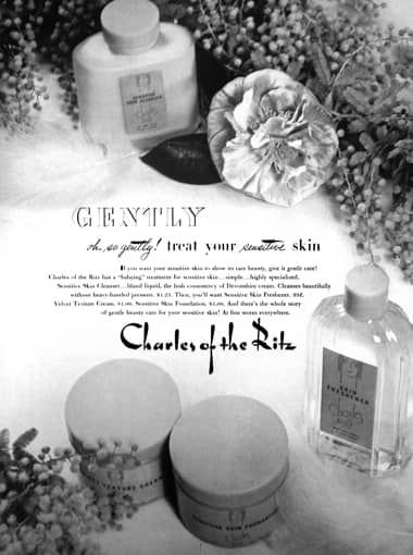 1941 Charles of the Ritz Sensitive Skin Treatment