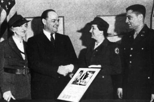 1943 American Red Cross Award presentation