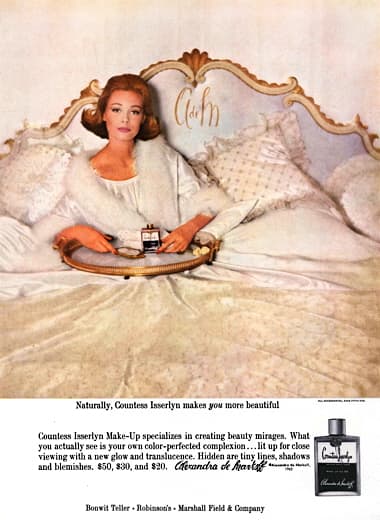 1965 Alexandra de Markoff Countess Isserlyn Make-Up